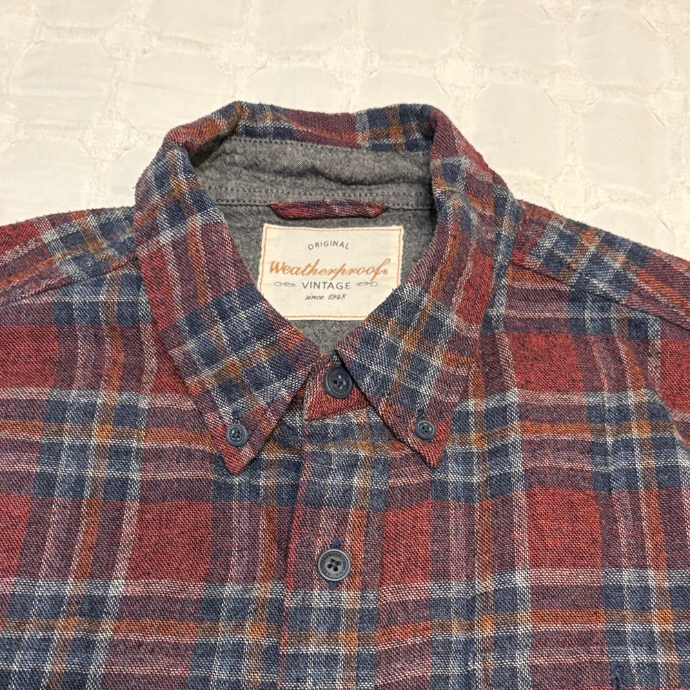 Weatherproof Vintage Multicolor Plaid Shirt